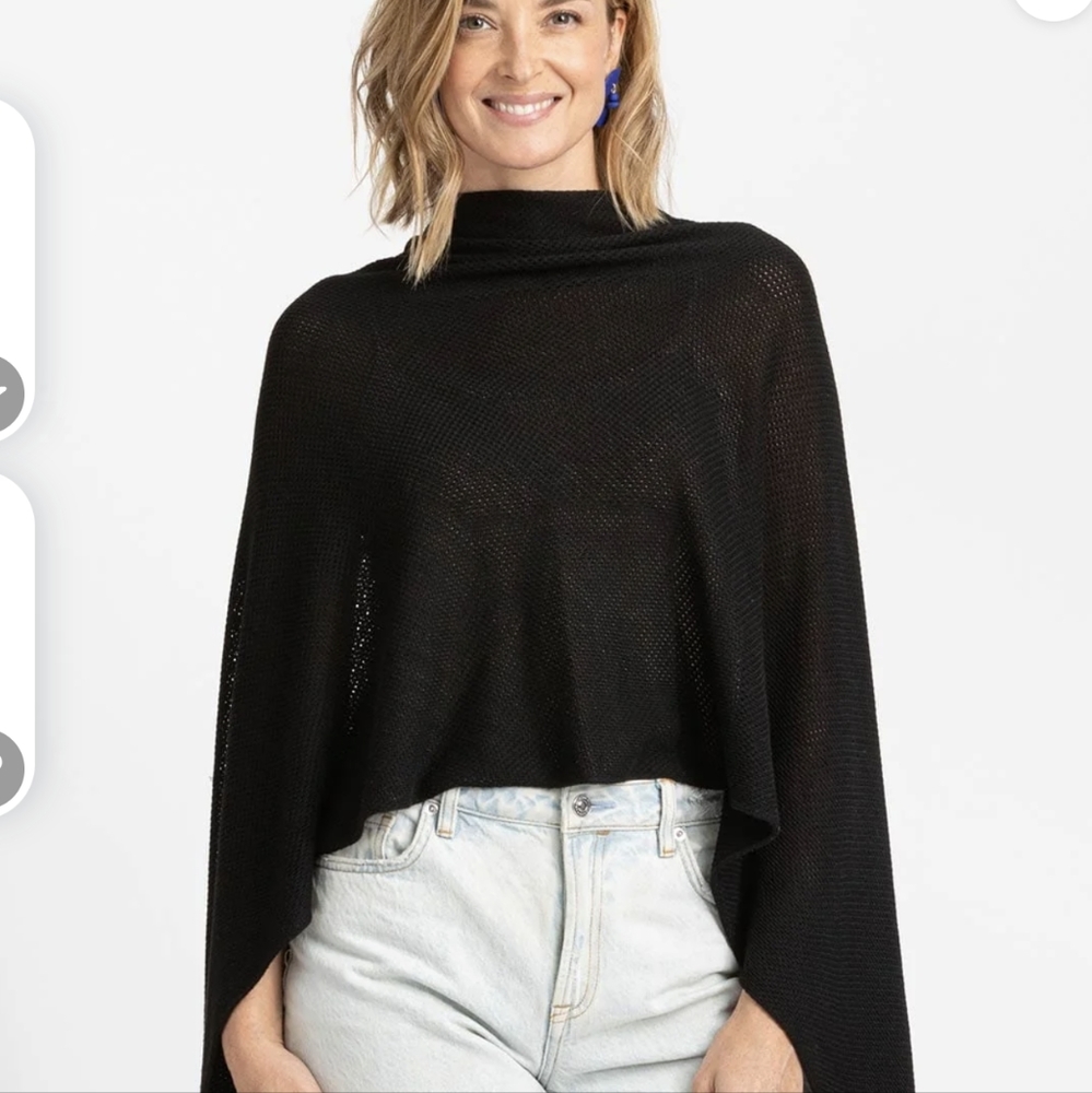 Black nursing cover we are amma